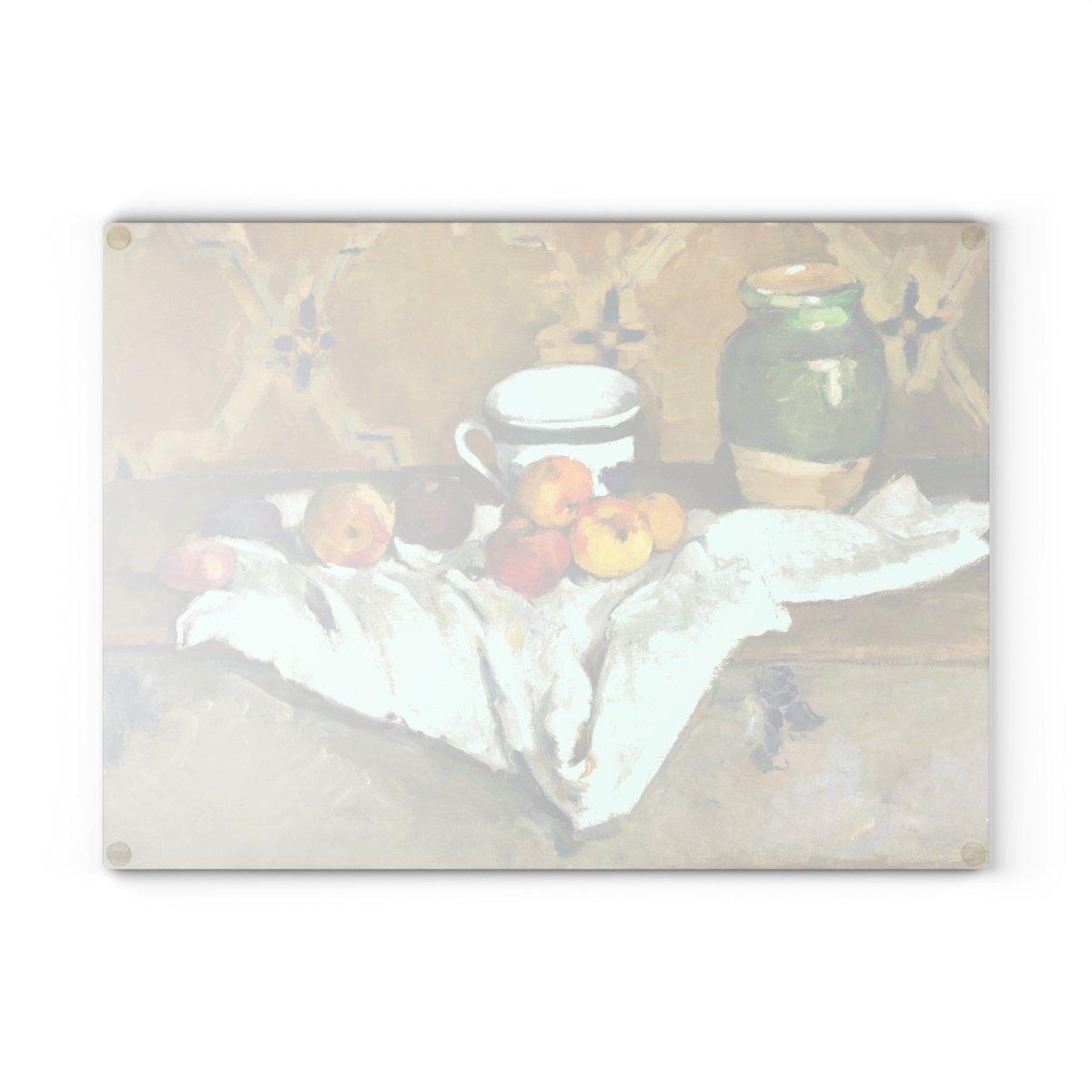 Still Life with Jar | Glass Chopping Board - Glass Chopping Board - Piccolo Fiore Prints