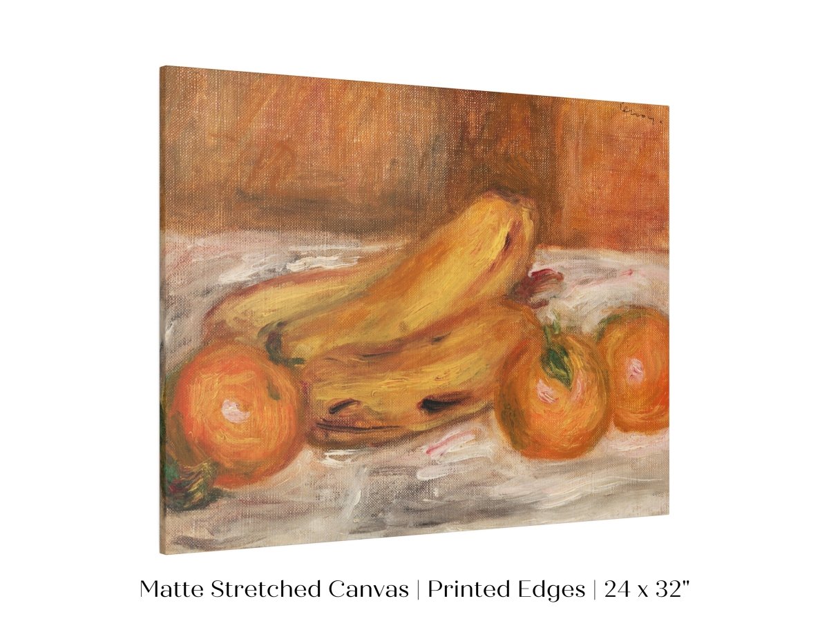 Still Life with Oranges and Bananas | P253 - Single Art Prints - Piccolo Fiore Prints