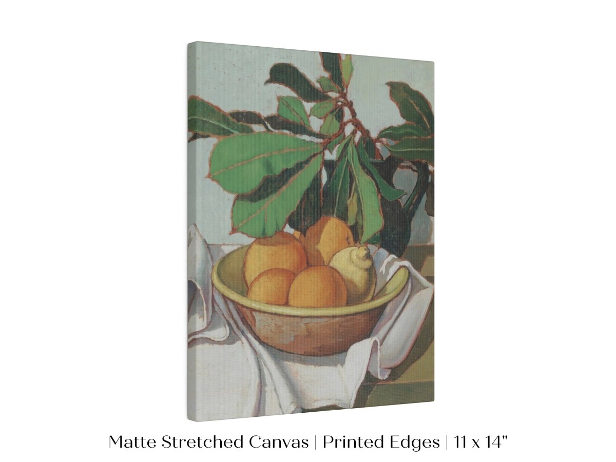 Still Life with Oranges and Lemons | P417 - Single Art Prints - Piccolo Fiore Prints