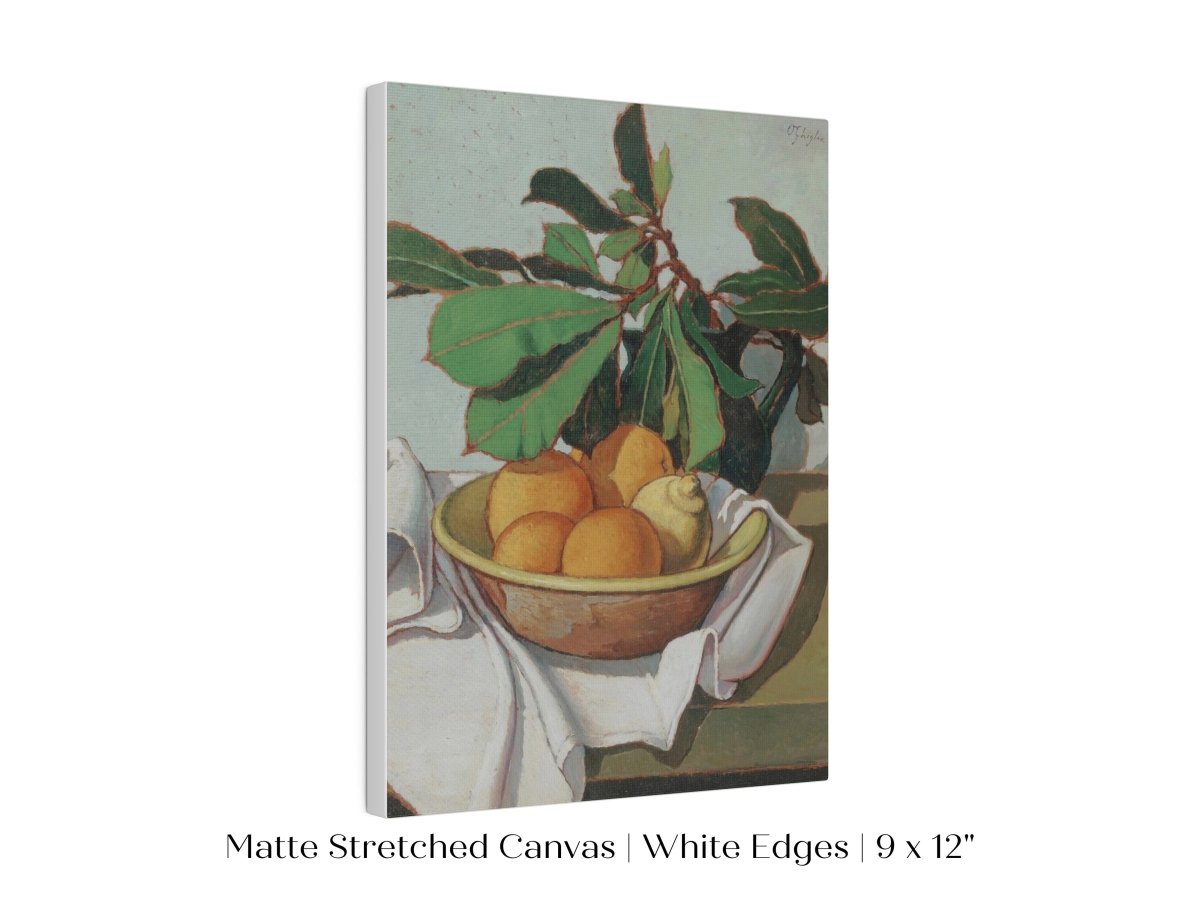 Still Life with Oranges and Lemons | P417 - Single Art Prints - Piccolo Fiore Prints