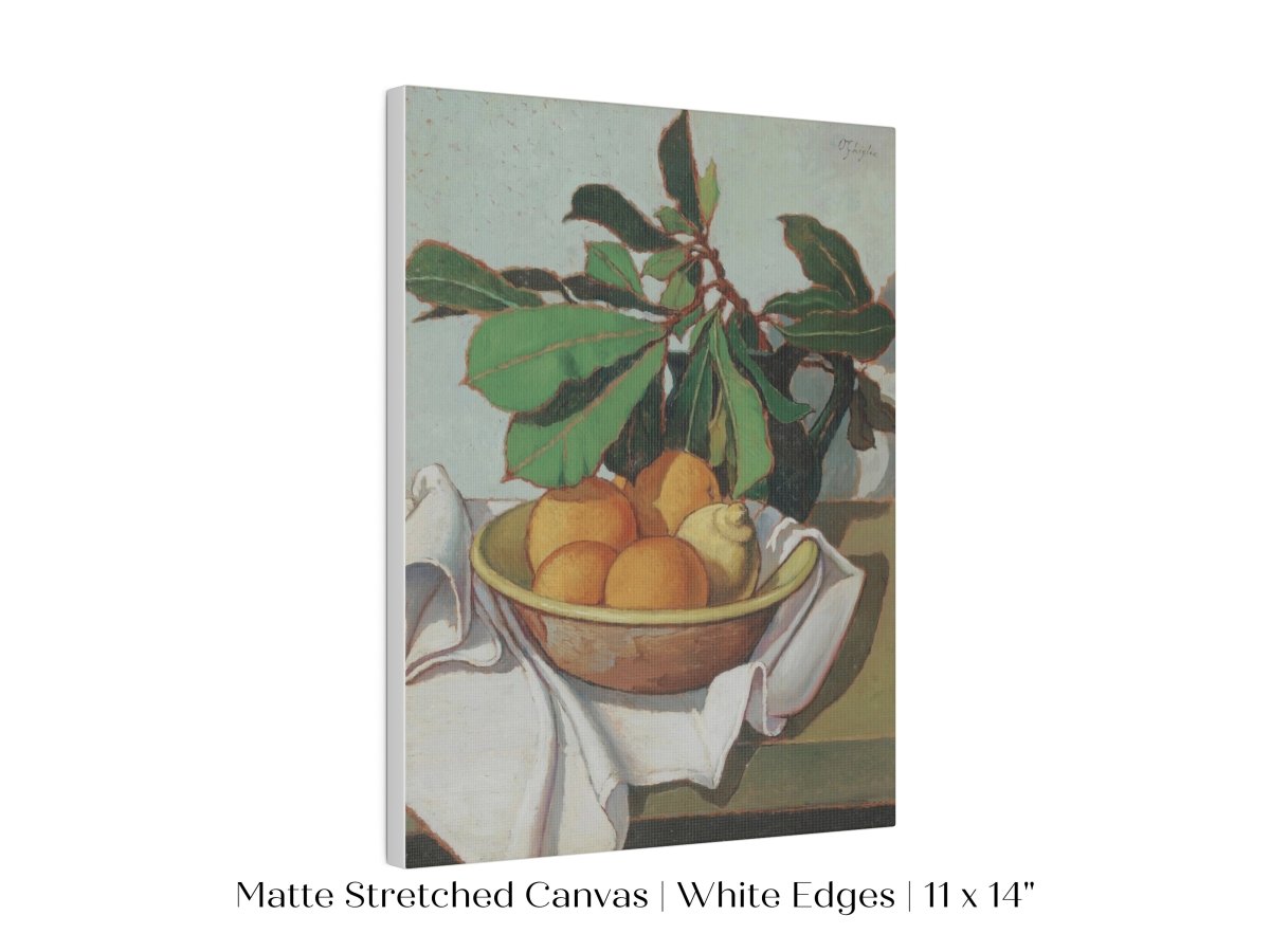 Still Life with Oranges and Lemons | P417 - Single Art Prints - Piccolo Fiore Prints