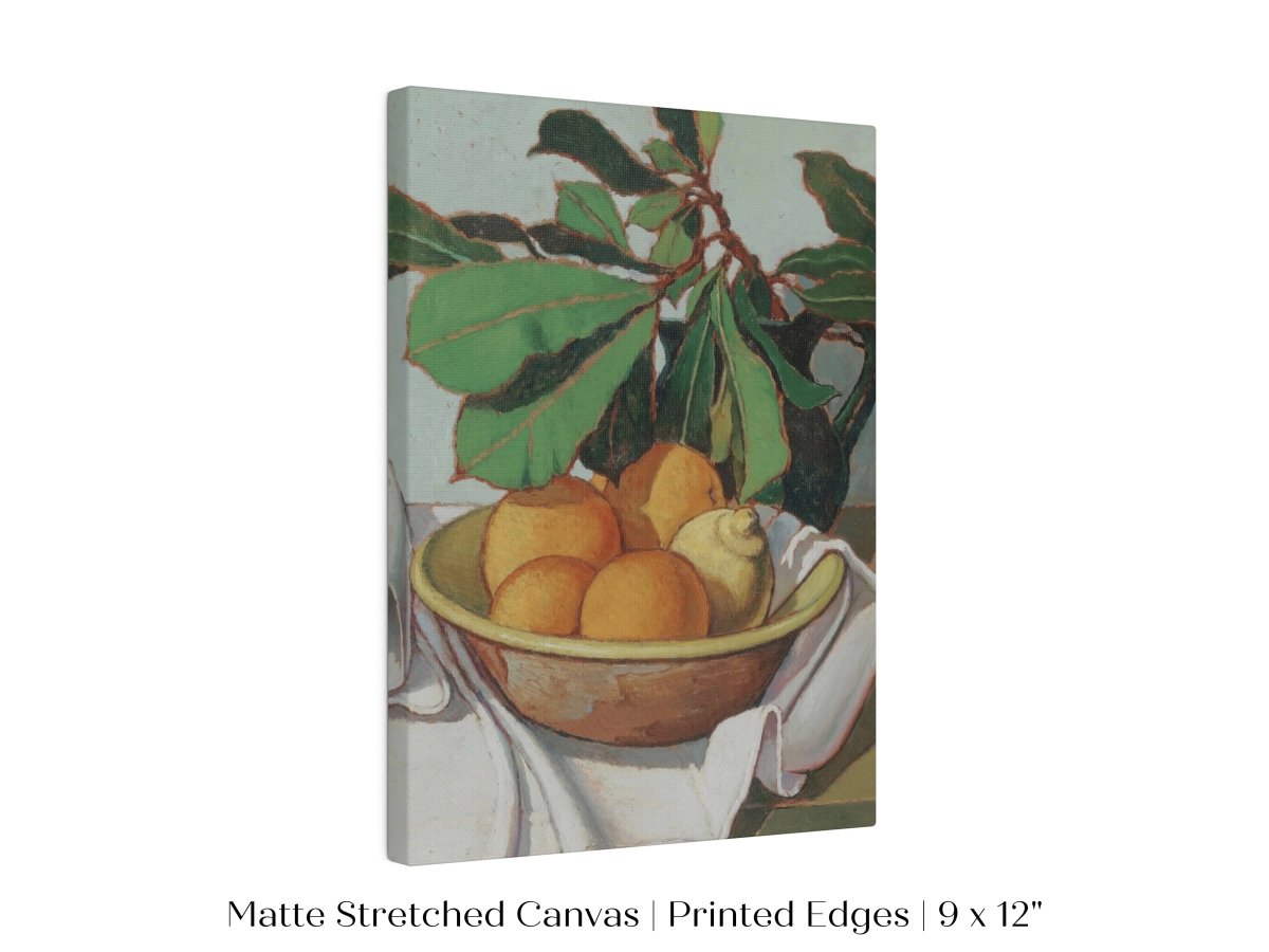 Still Life with Oranges and Lemons | P417 - Single Art Prints - Piccolo Fiore Prints