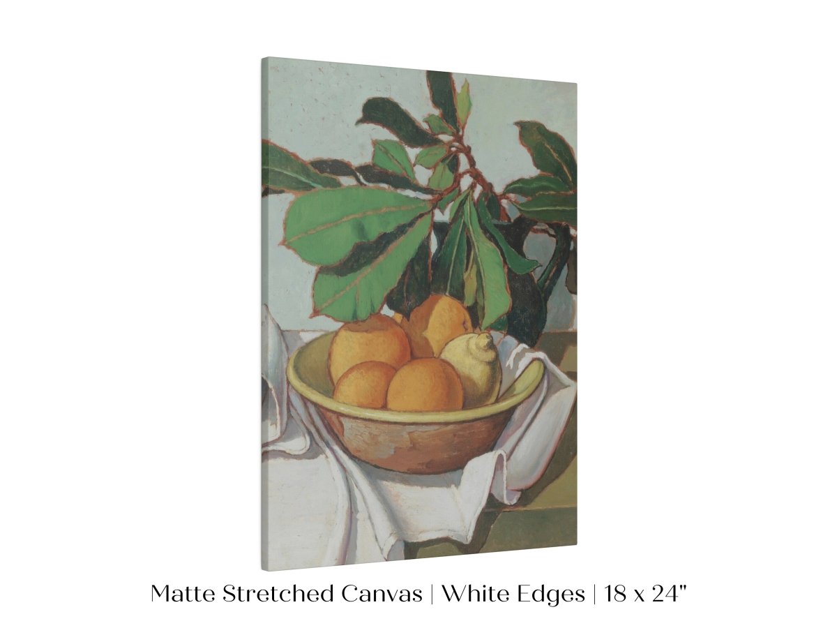 Still Life with Oranges and Lemons | P417 - Single Art Prints - Piccolo Fiore Prints