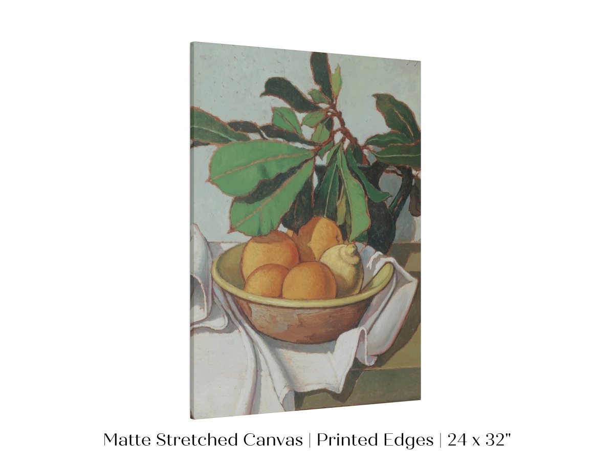 Still Life with Oranges and Lemons | P417 - Single Art Prints - Piccolo Fiore Prints