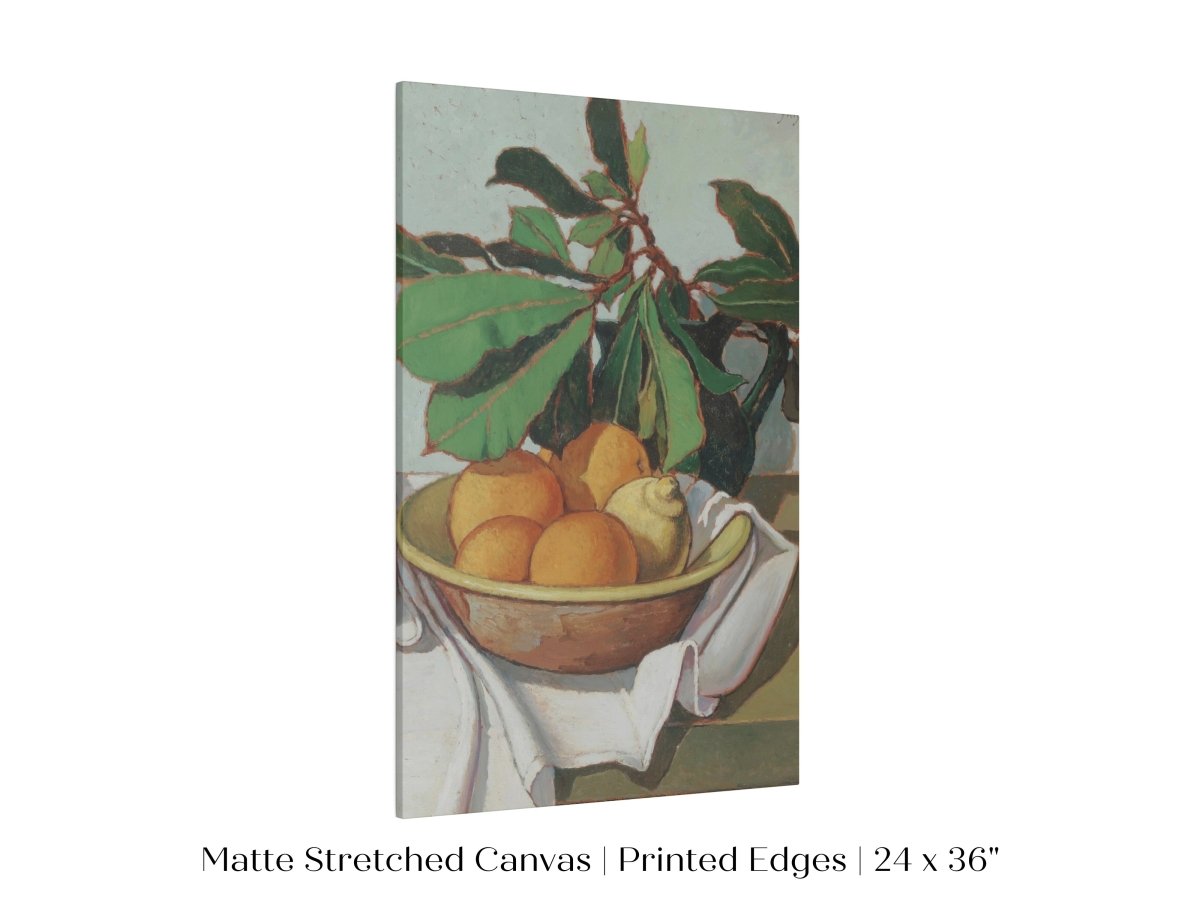 Still Life with Oranges and Lemons | P417 - Single Art Prints - Piccolo Fiore Prints
