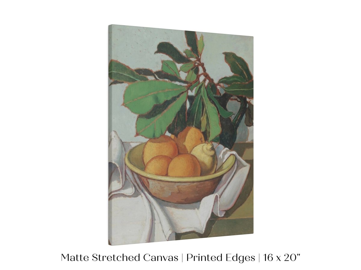 Still Life with Oranges and Lemons | P417 - Single Art Prints - Piccolo Fiore Prints