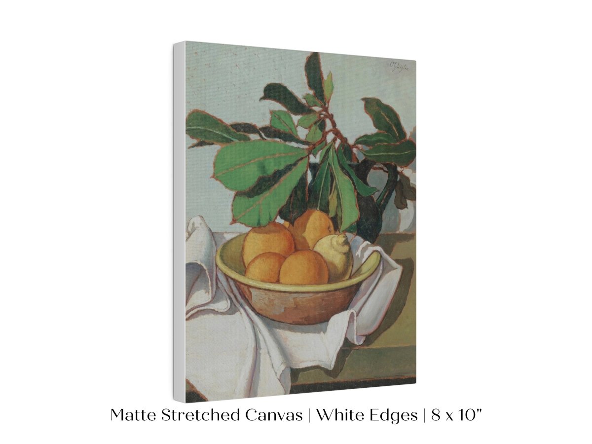 Still Life with Oranges and Lemons | P417 - Single Art Prints - Piccolo Fiore Prints