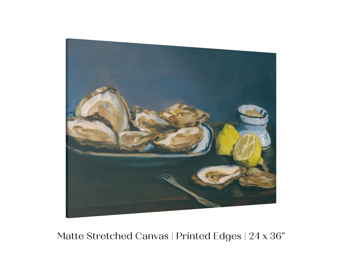 Still Life with Oysters and Lemons | P448 - Single Art Prints - Piccolo Fiore Prints
