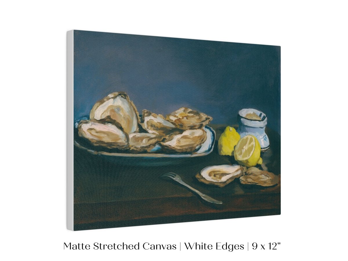Still Life with Oysters and Lemons | P448 - Single Art Prints - Piccolo Fiore Prints