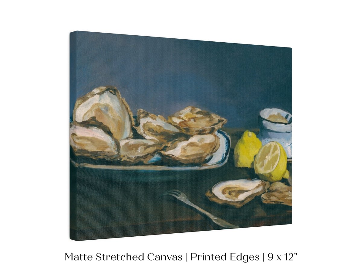 Still Life with Oysters and Lemons | P448 - Single Art Prints - Piccolo Fiore Prints