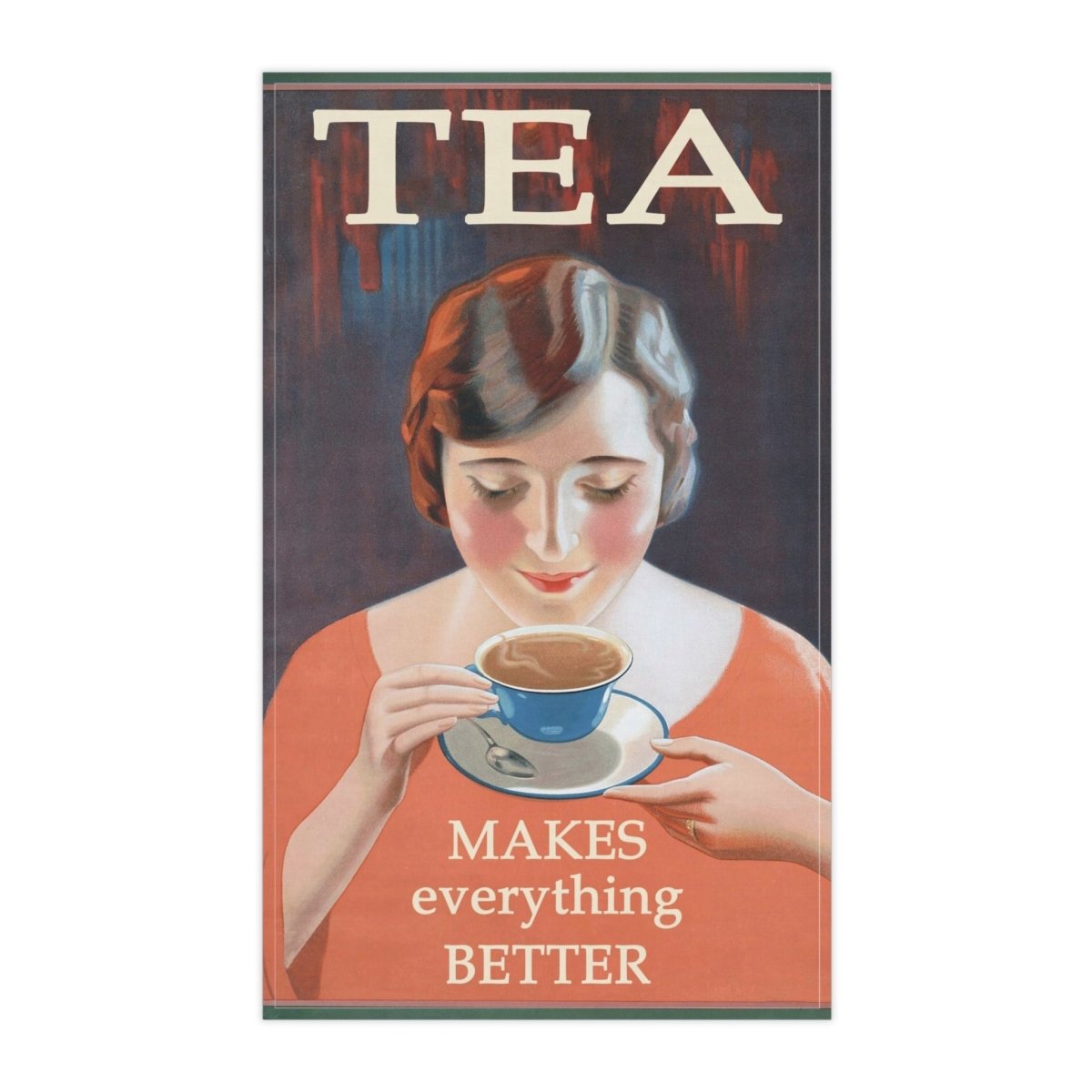 Tea Makes Everything Better | Tea Towel - Tea Towel - Piccolo Fiore Prints
