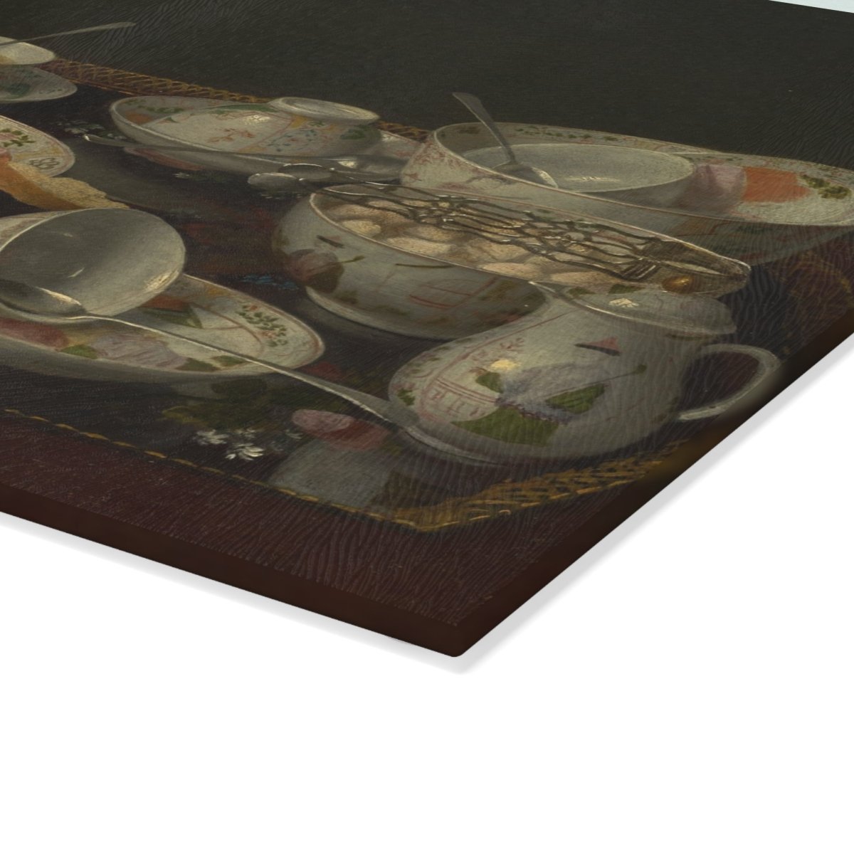 Tea - time China | Glass Chopping Board - Glass Chopping Board - Piccolo Fiore Prints