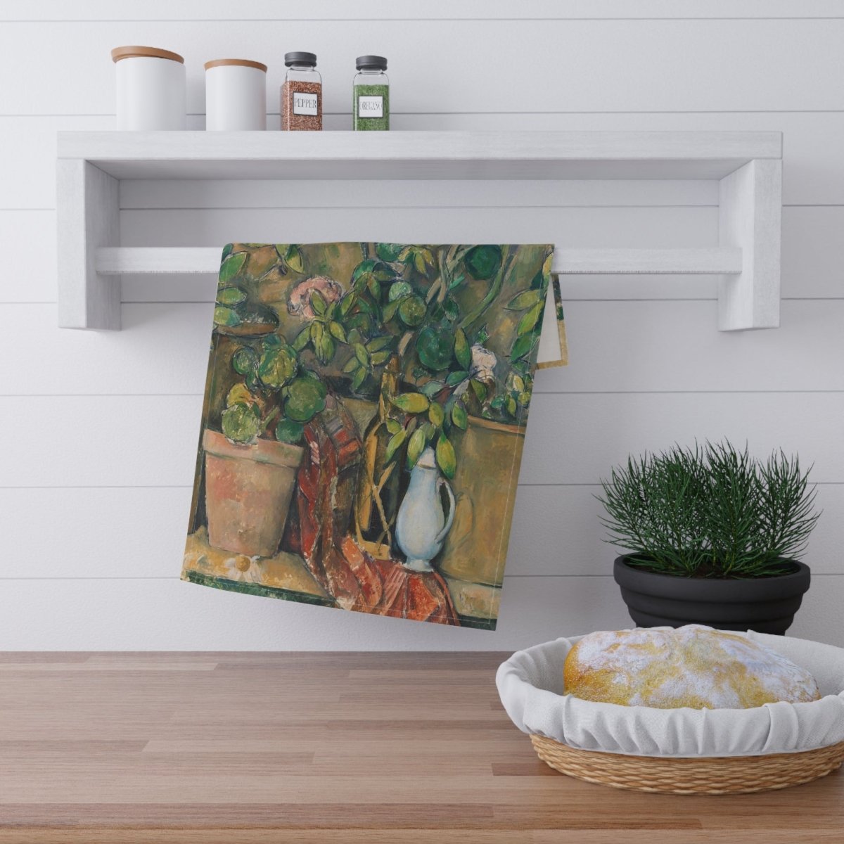 Terracotta Plant Pots | Tea Towel - Tea Towel - Piccolo Fiore Prints