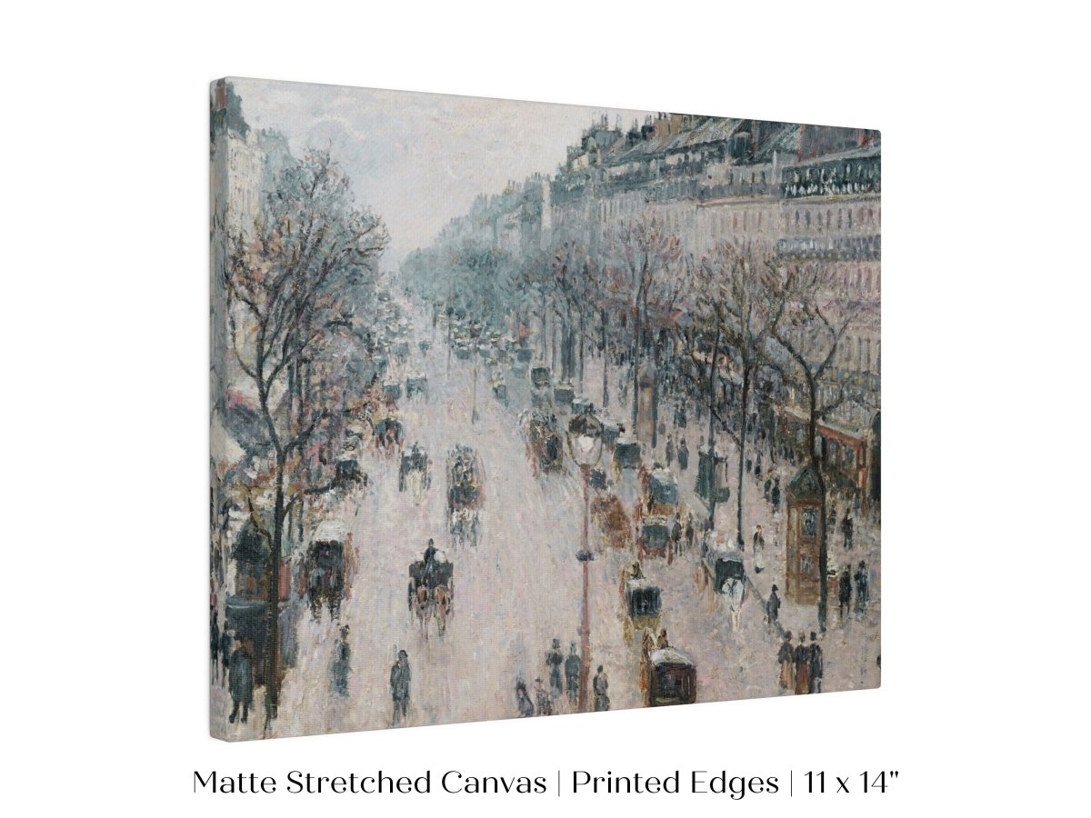 The Boulevard Montmartre | P445 - Single Art Prints - Piccolo Fiore Prints