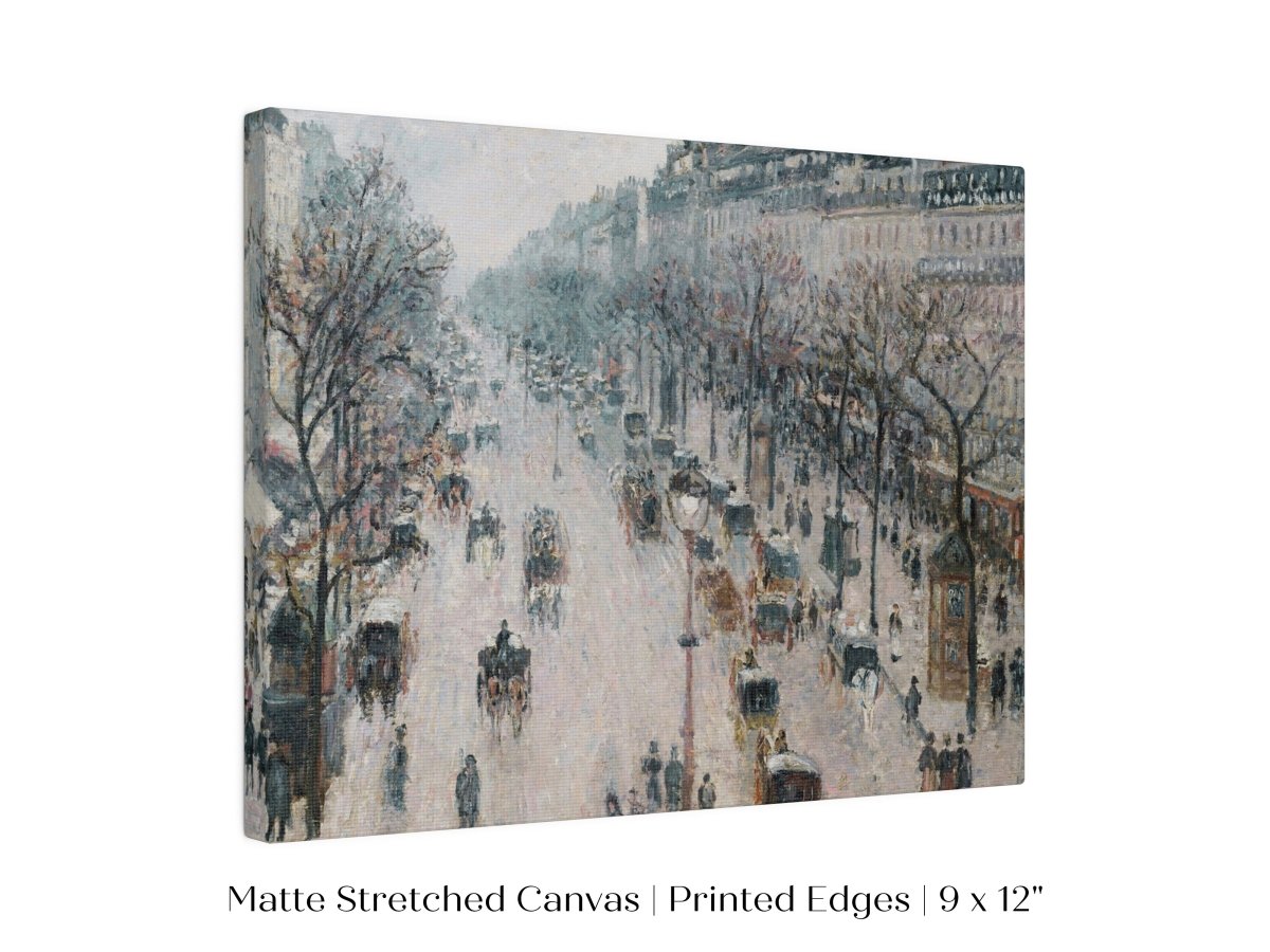 The Boulevard Montmartre | P445 - Single Art Prints - Piccolo Fiore Prints
