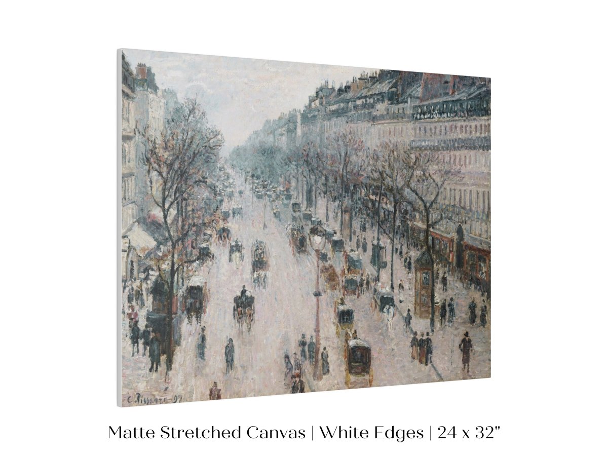 The Boulevard Montmartre | P445 - Single Art Prints - Piccolo Fiore Prints