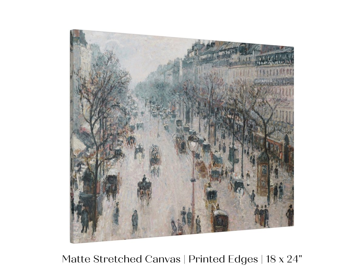 The Boulevard Montmartre | P445 - Single Art Prints - Piccolo Fiore Prints
