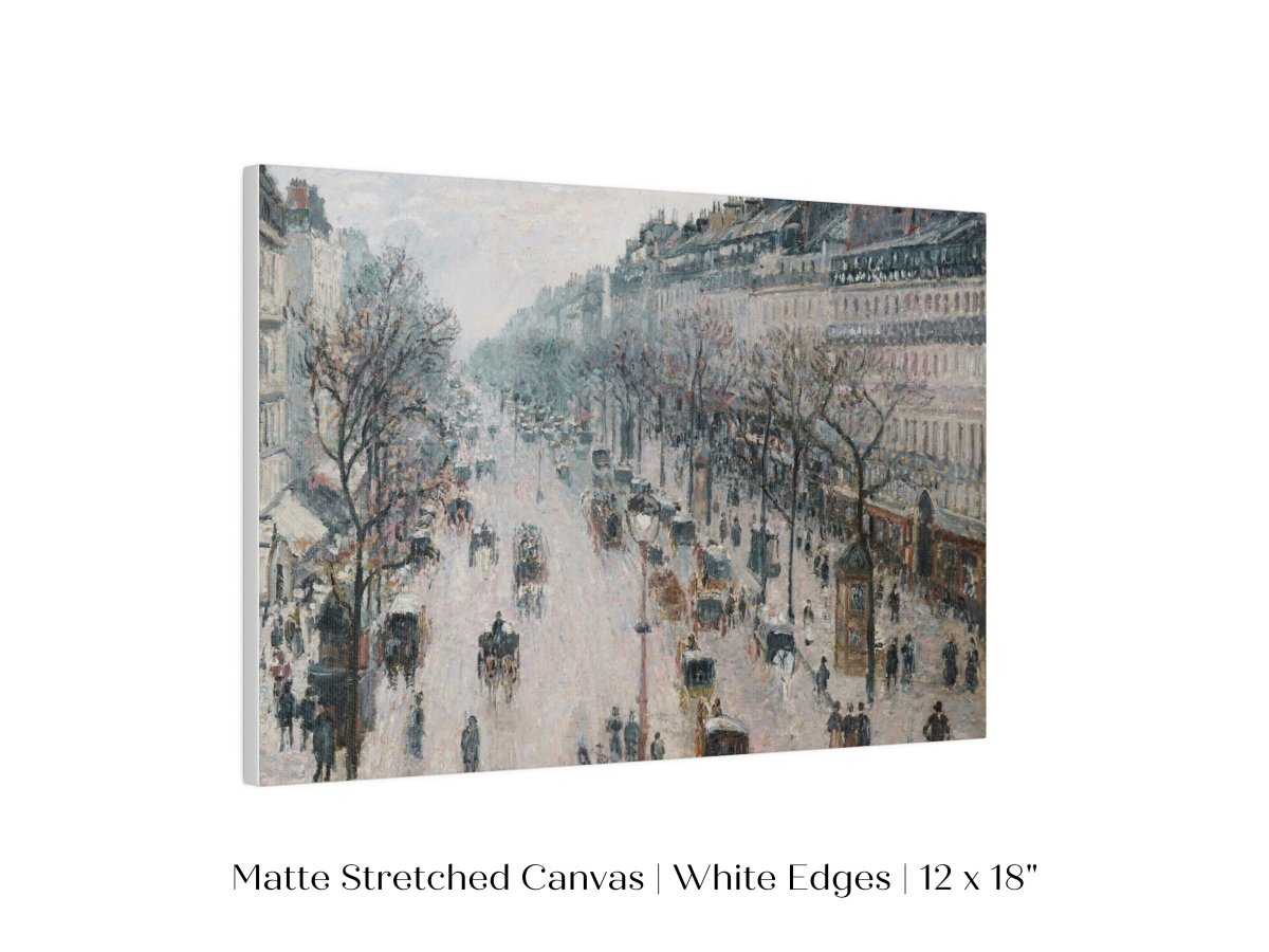 The Boulevard Montmartre | P445 - Single Art Prints - Piccolo Fiore Prints