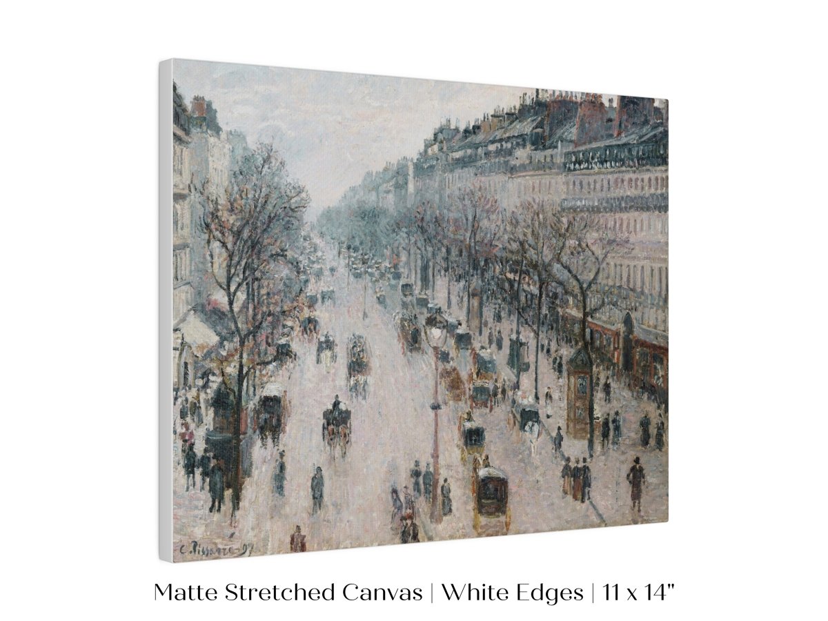 The Boulevard Montmartre | P445 - Single Art Prints - Piccolo Fiore Prints