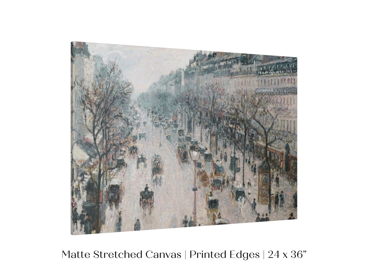 The Boulevard Montmartre | P445 - Single Art Prints - Piccolo Fiore Prints