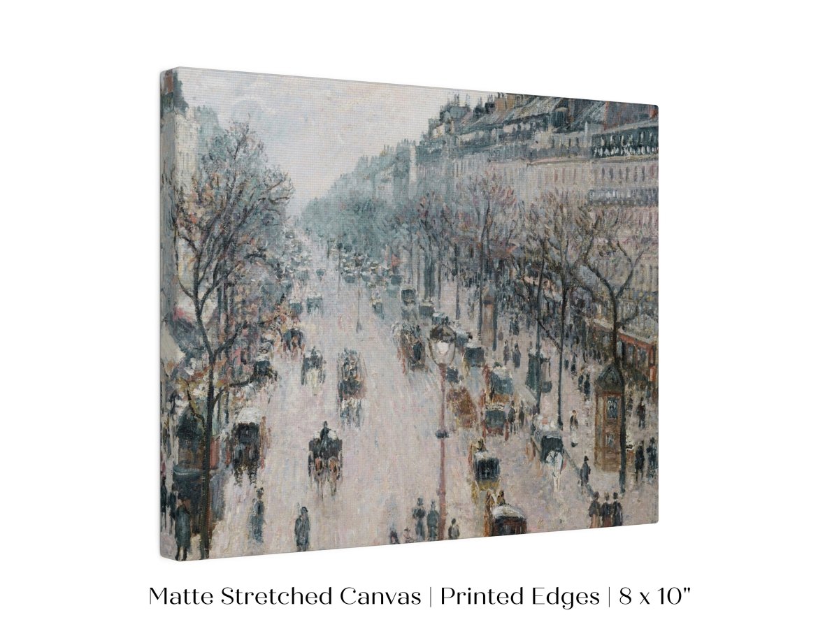 The Boulevard Montmartre | P445 - Single Art Prints - Piccolo Fiore Prints