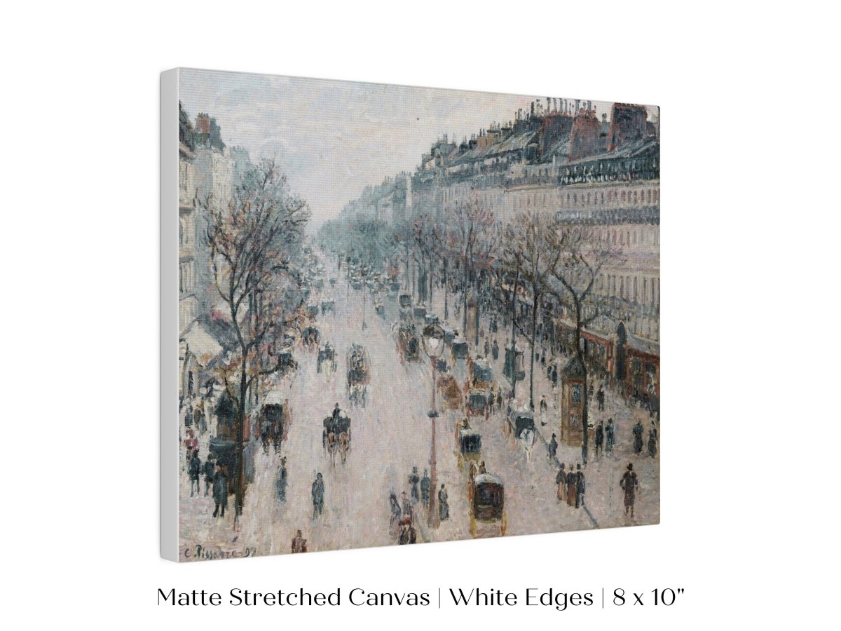 The Boulevard Montmartre | P445 - Single Art Prints - Piccolo Fiore Prints