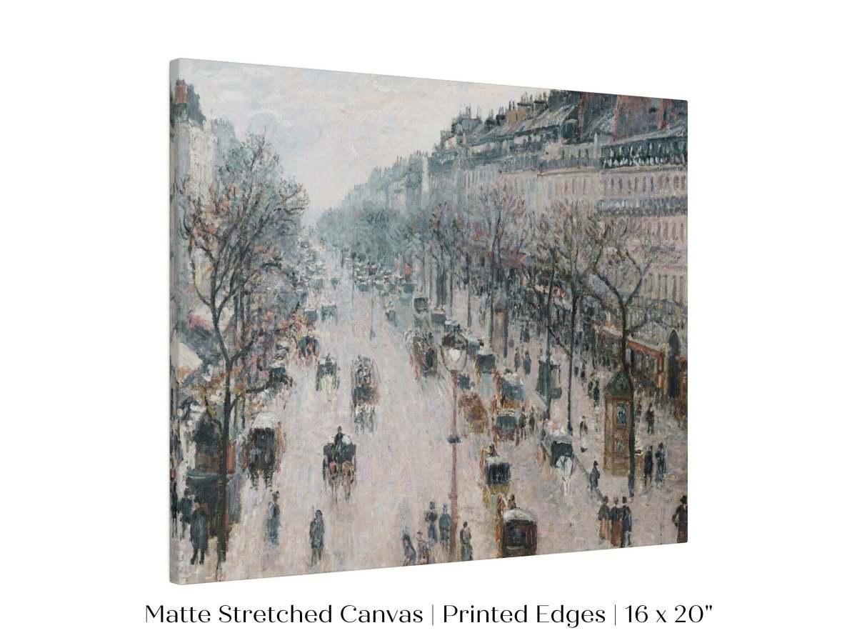 The Boulevard Montmartre | P445 - Single Art Prints - Piccolo Fiore Prints