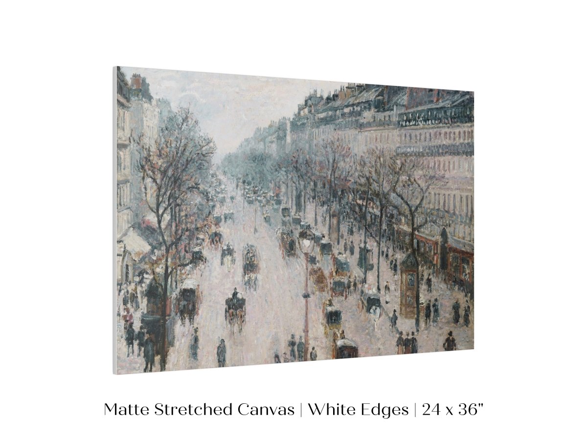 The Boulevard Montmartre | P445 - Single Art Prints - Piccolo Fiore Prints