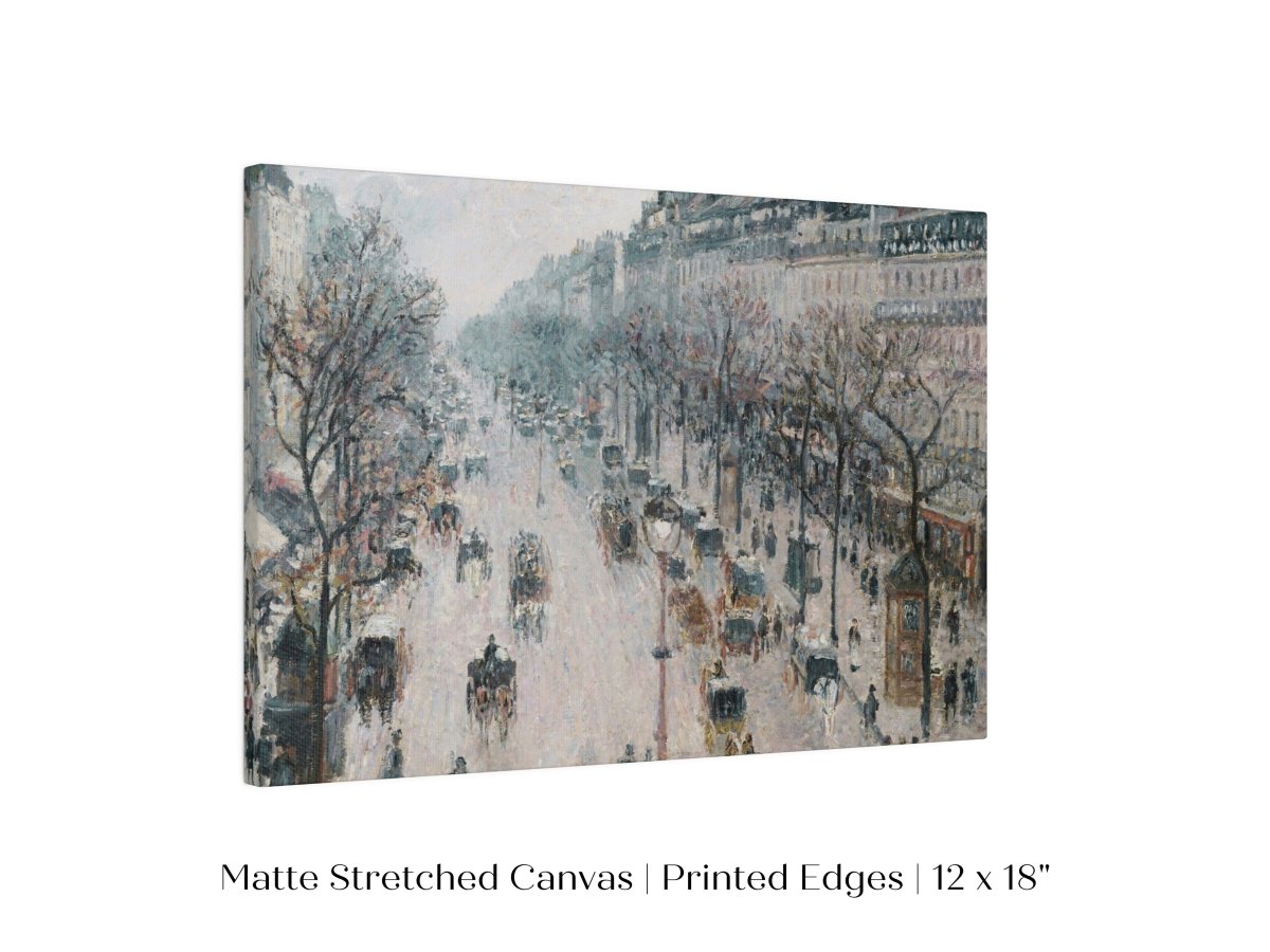 The Boulevard Montmartre | P445 - Single Art Prints - Piccolo Fiore Prints