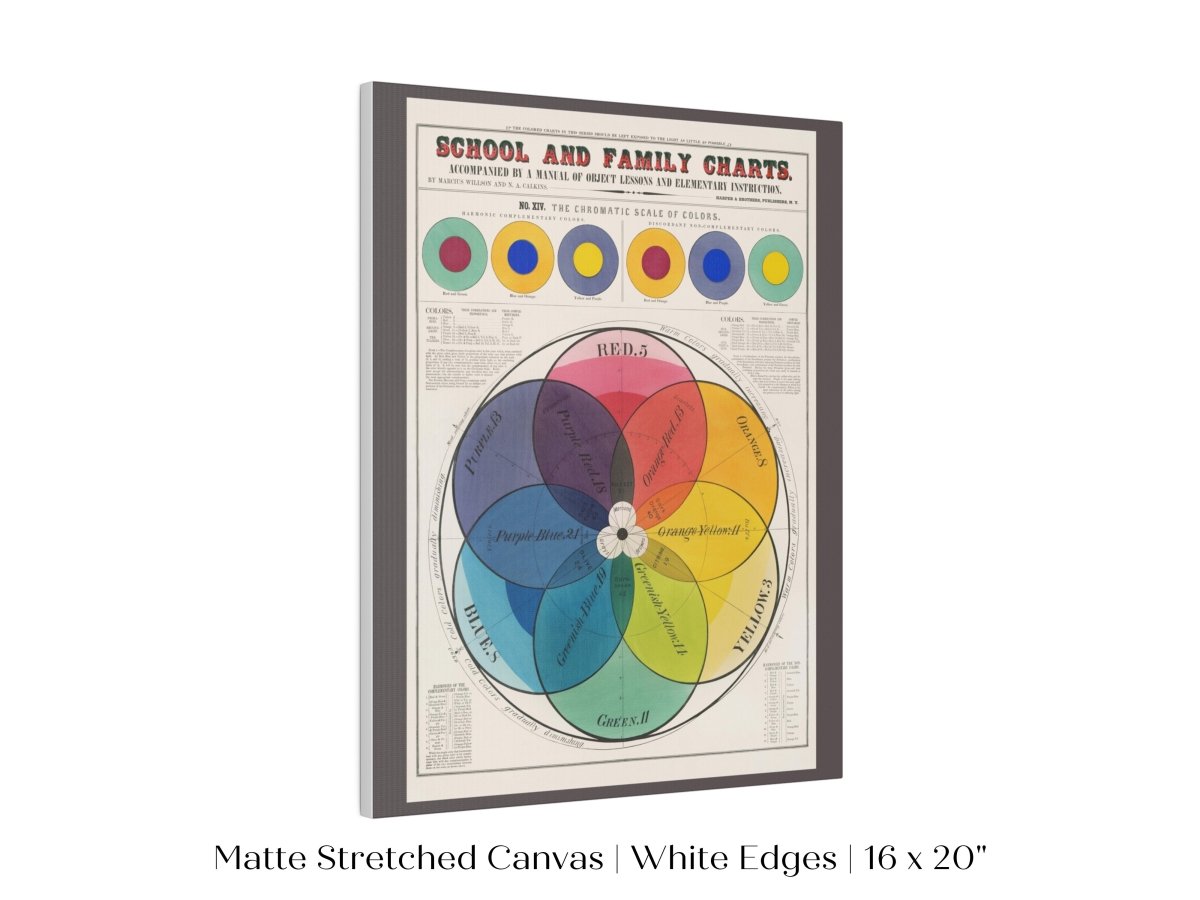 The Chromatic Scale of Colors | P697 - Single Art Prints - Piccolo Fiore Prints