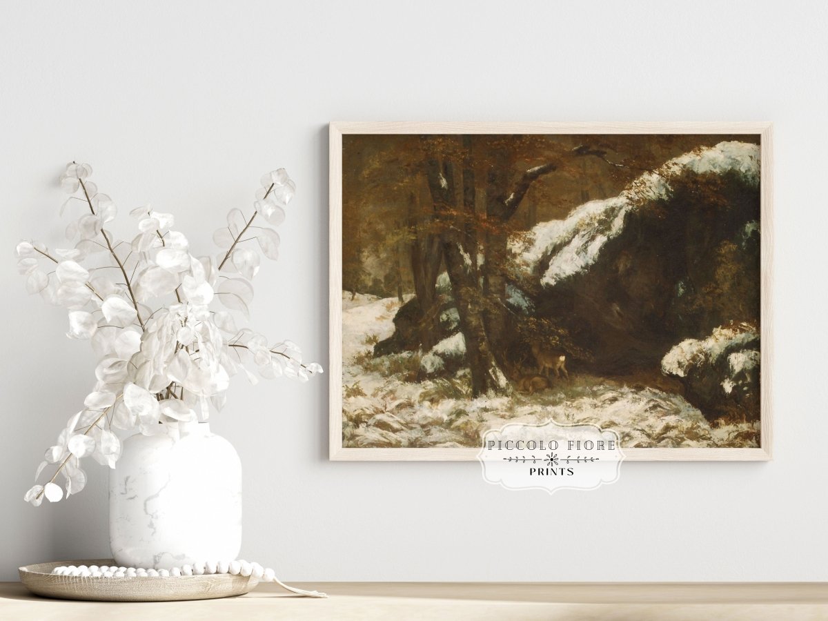 The Deer | P120 - Single Art Prints - Piccolo Fiore Prints