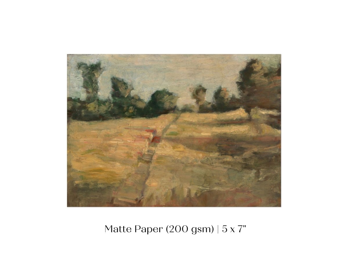 The Field | P183 - Single Art Prints - Piccolo Fiore Prints