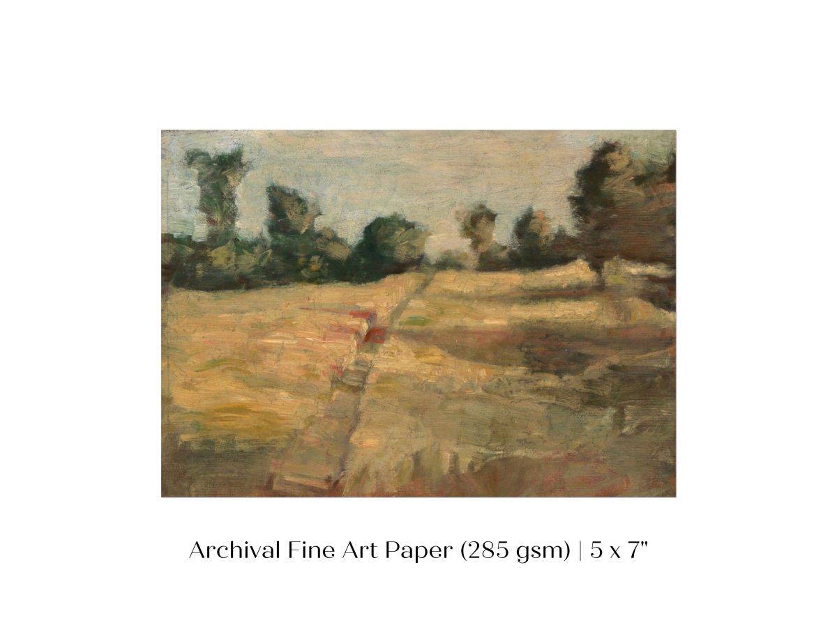 The Field | P183 - Single Art Prints - Piccolo Fiore Prints
