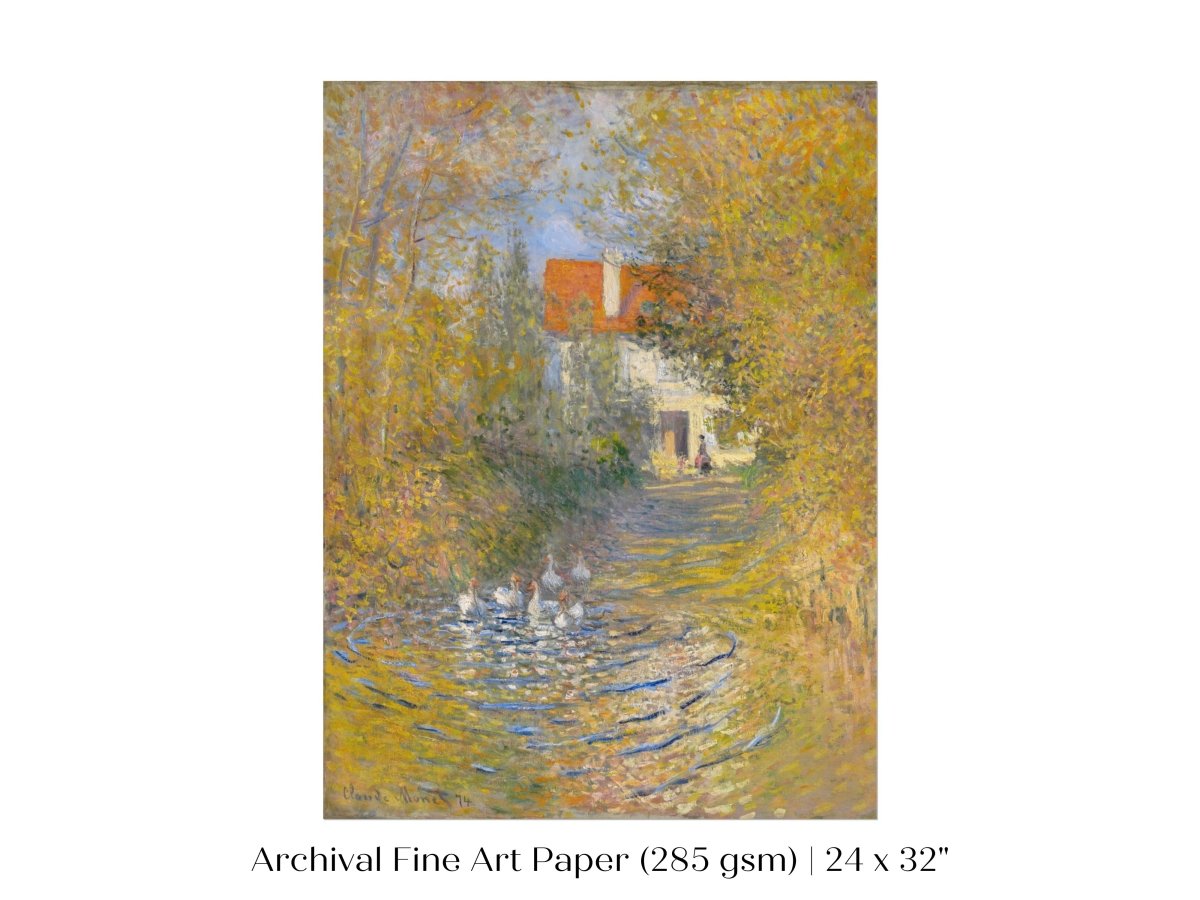The Geese | P320 - Single Art Prints - Piccolo Fiore Prints