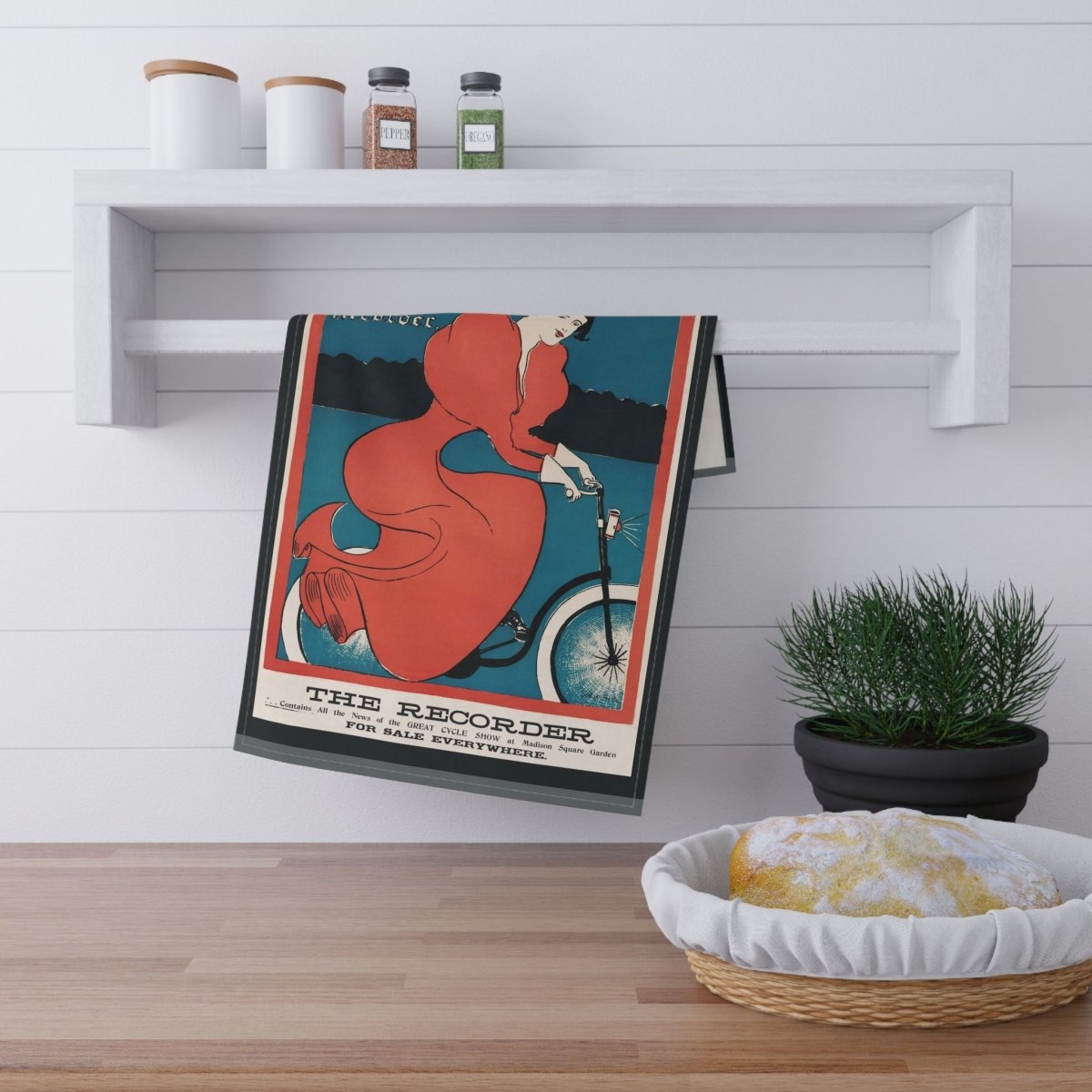 The Recorder | Tea Towel - Tea Towel - Piccolo Fiore Prints