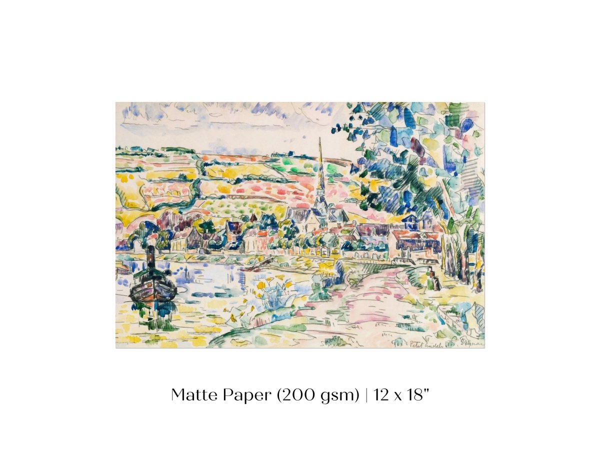 The Riverbank | P48 - Single Art Prints - Piccolo Fiore Prints