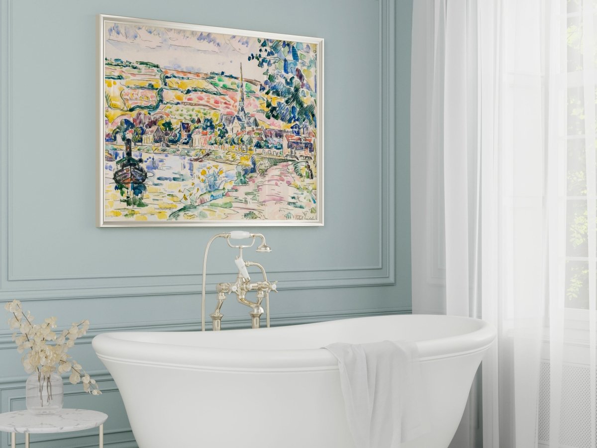 The Riverbank | P48 - Single Art Prints - Piccolo Fiore Prints
