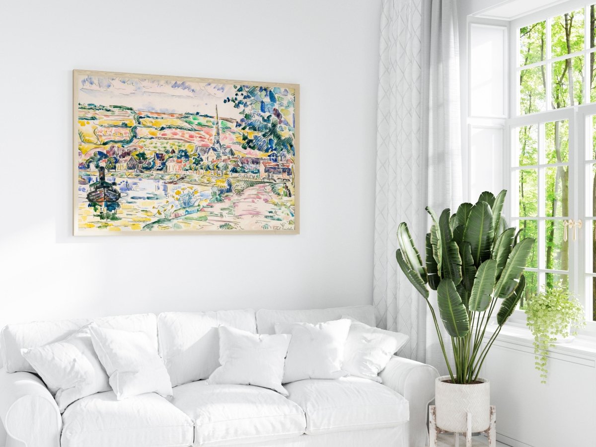 The Riverbank | P48 - Single Art Prints - Piccolo Fiore Prints
