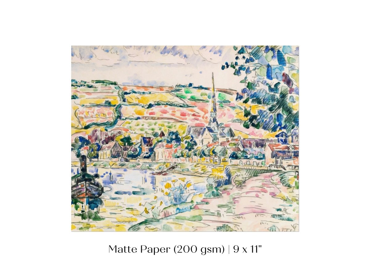 The Riverbank | P48 - Single Art Prints - Piccolo Fiore Prints