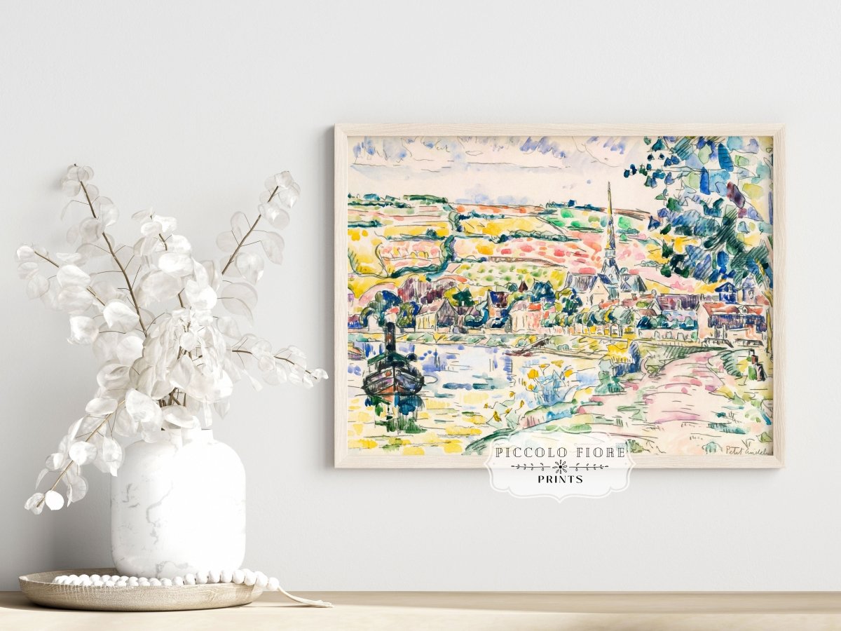 The Riverbank | P48 - Single Art Prints - Piccolo Fiore Prints