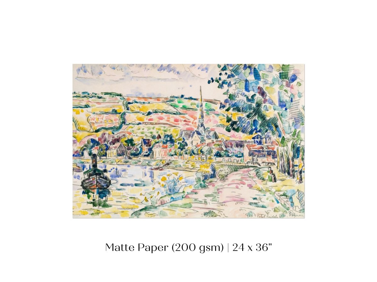 The Riverbank | P48 - Single Art Prints - Piccolo Fiore Prints