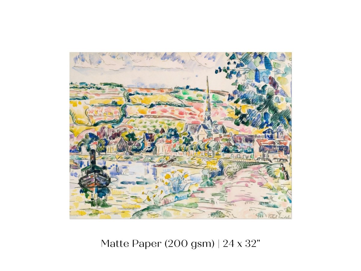 The Riverbank | P48 - Single Art Prints - Piccolo Fiore Prints