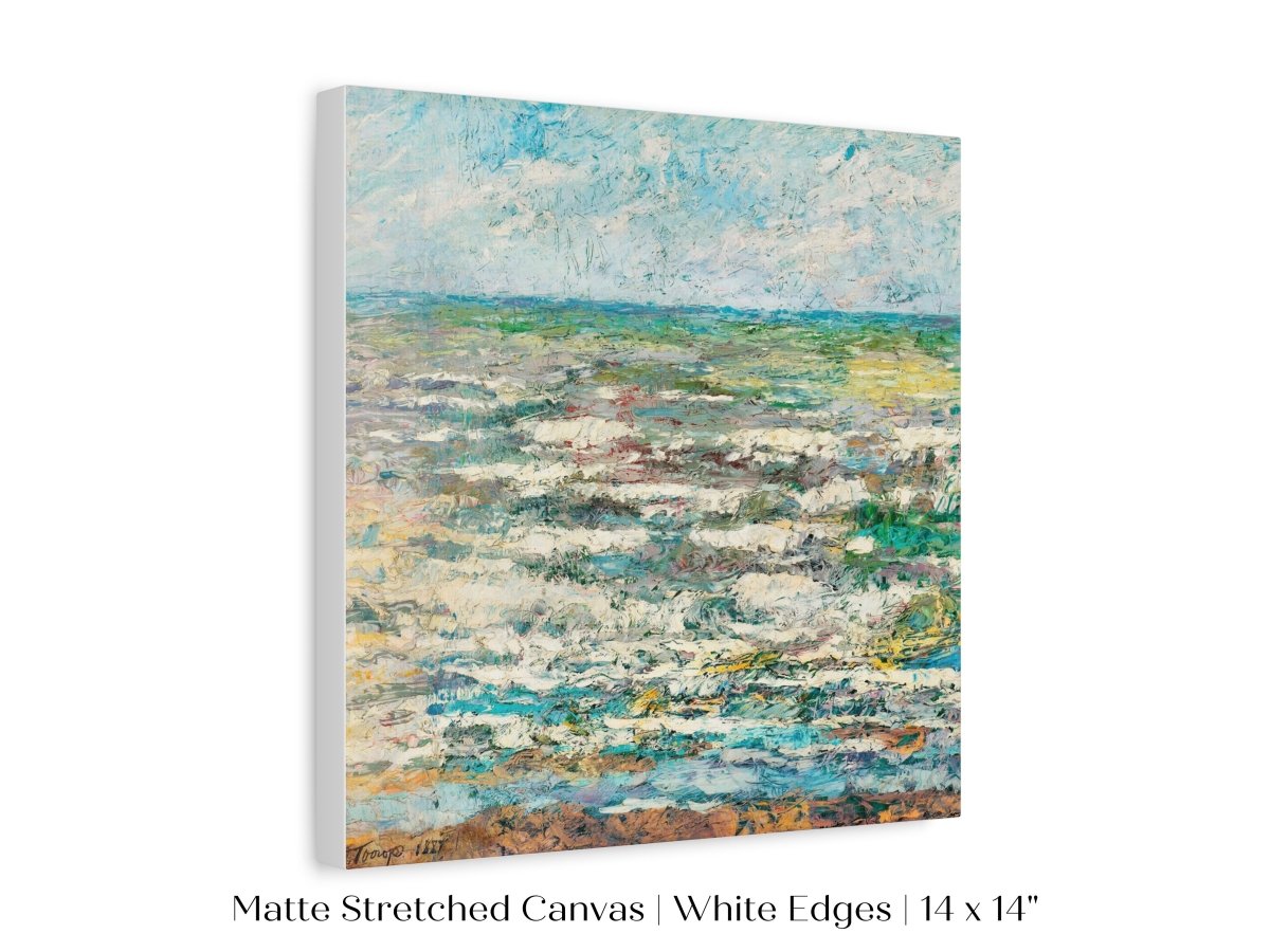The Sea | P196 - Single Square Art Prints - Piccolo Fiore Prints