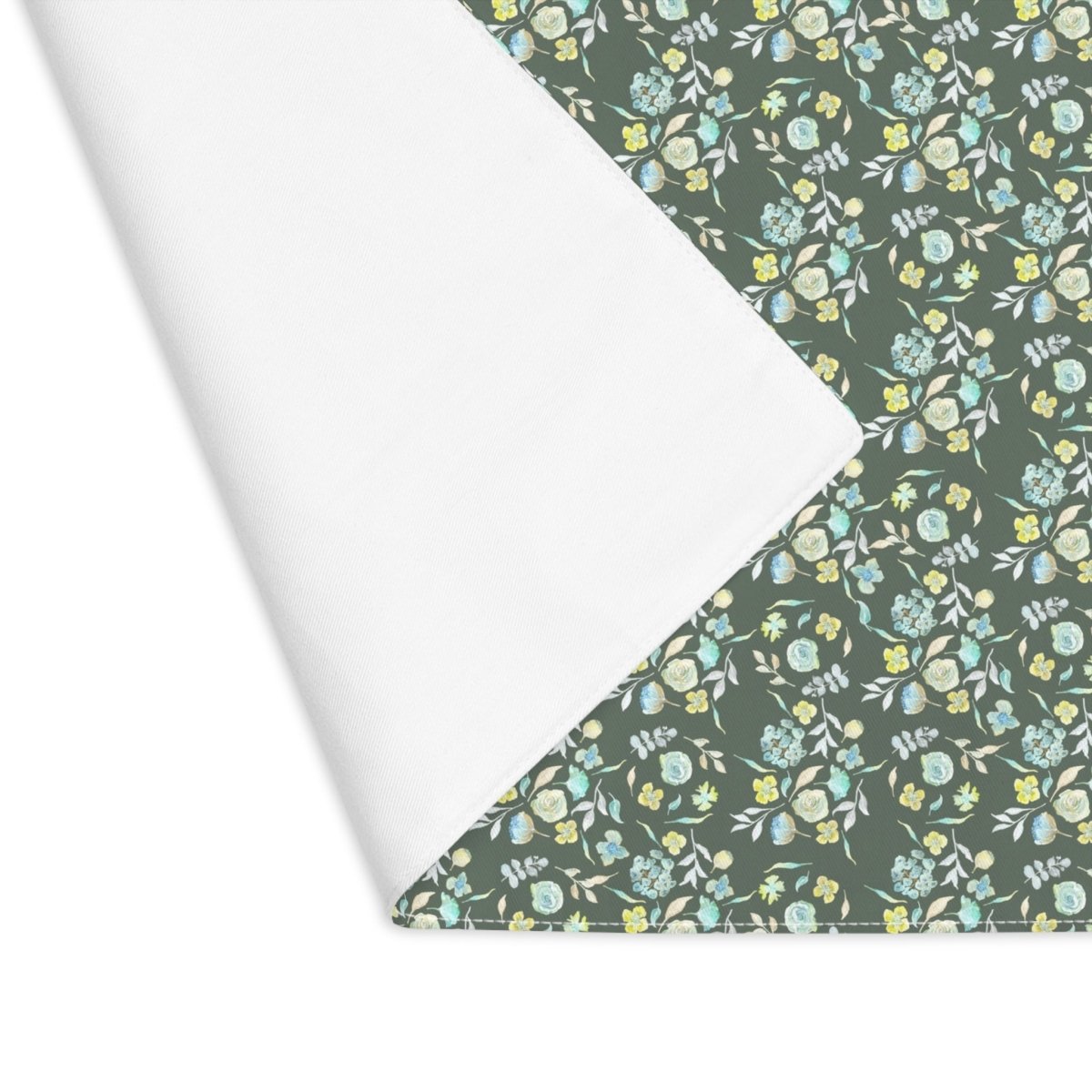 Tiny Bouquets in Khaki | Placemat - Cotton Twill Placemat - Piccolo Fiore Prints