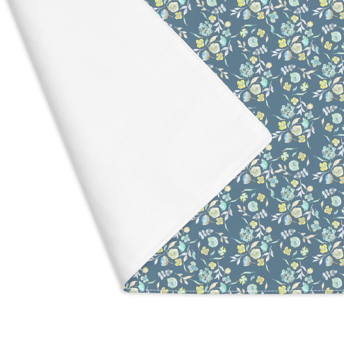 Tiny Bouquets in Teal | Placemat - Cotton Twill Placemat - Piccolo Fiore Prints