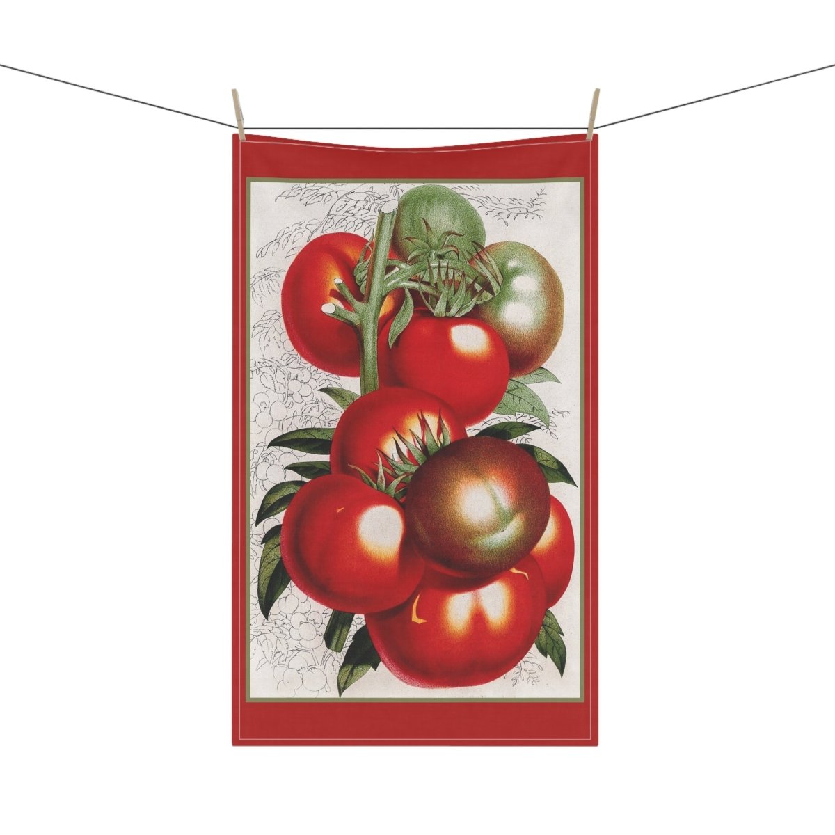 Tomatoes | Tea Towel - Tea Towel - Piccolo Fiore Prints