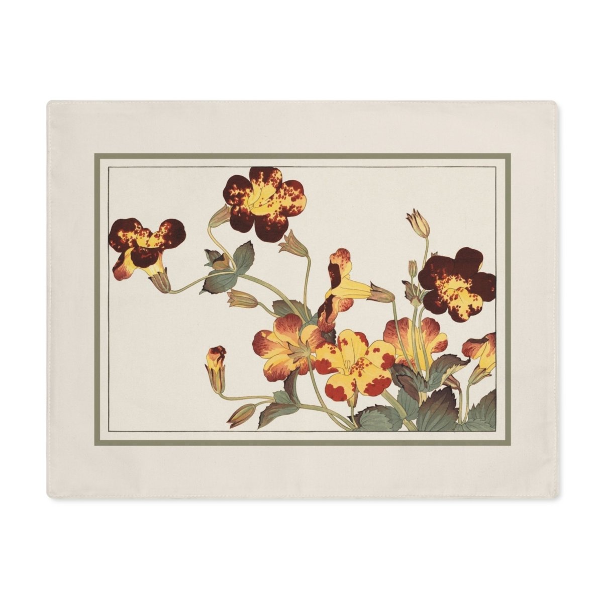 Tulip | Placemat - Cotton Twill Placemat - Piccolo Fiore Prints