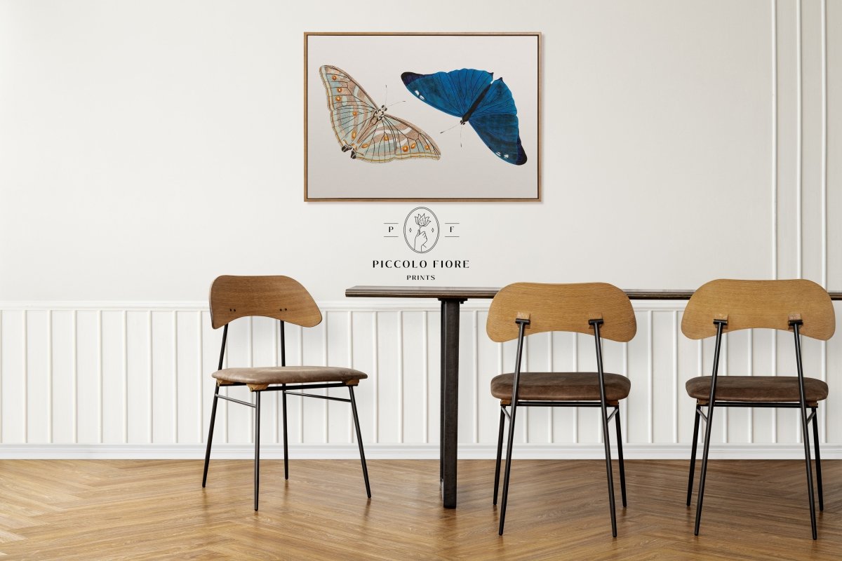 Two Butterflies | P90 - Single Art Prints - Piccolo Fiore Prints