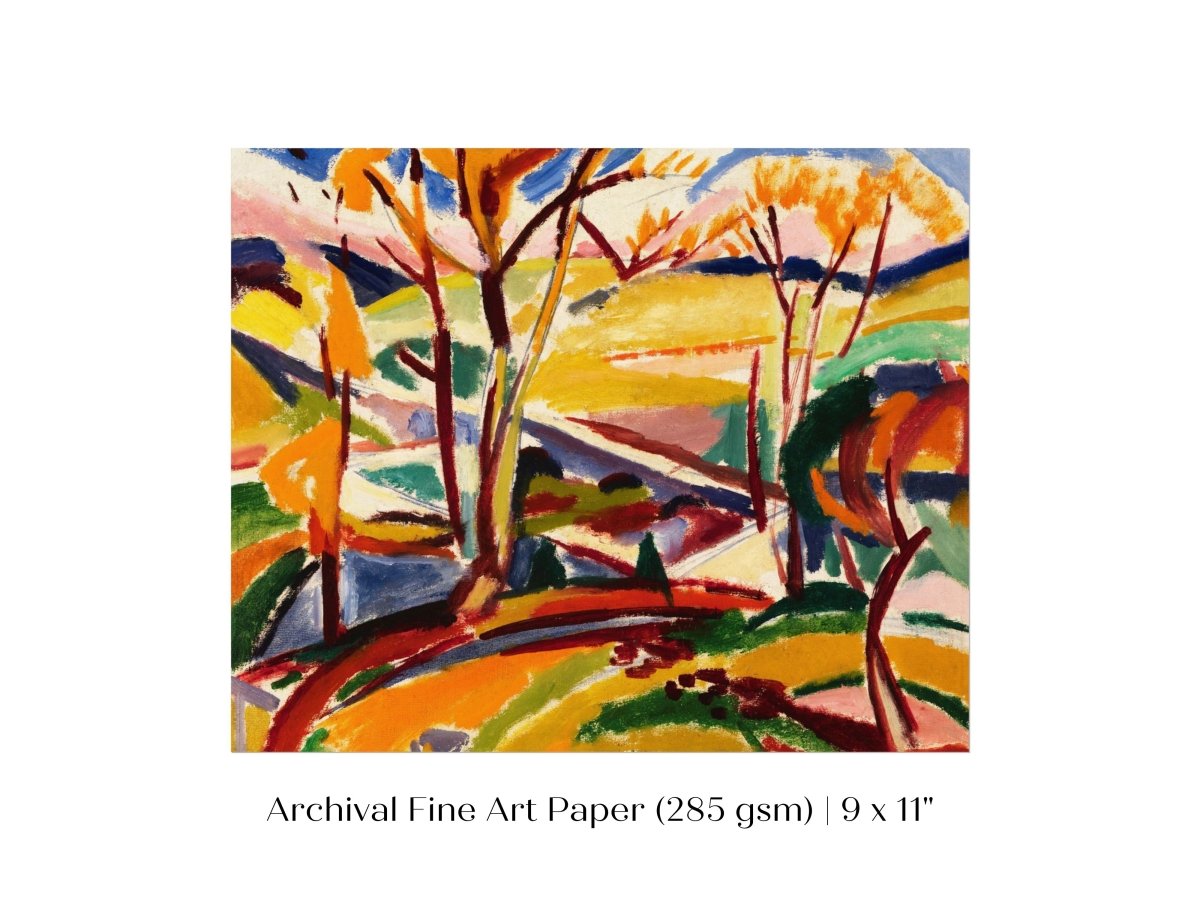 Valley Falls | P243 - Single Art Prints - Piccolo Fiore Prints