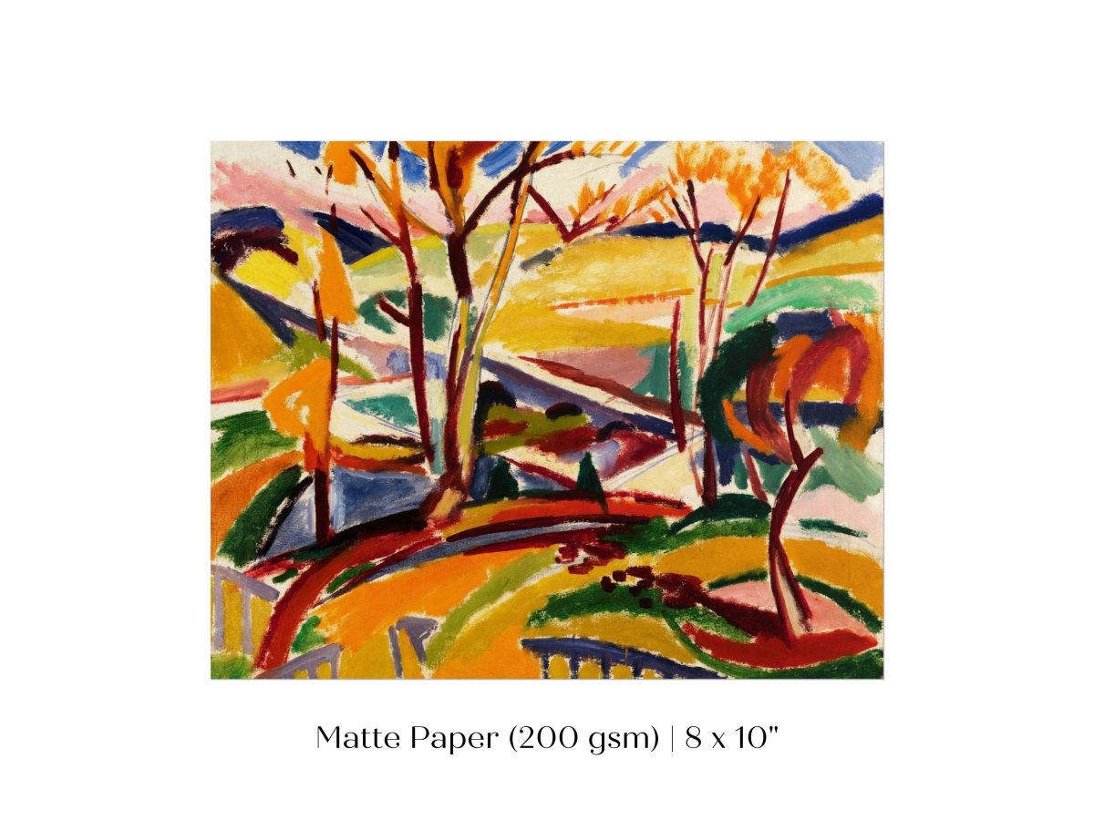 Valley Falls | P243 - Single Art Prints - Piccolo Fiore Prints